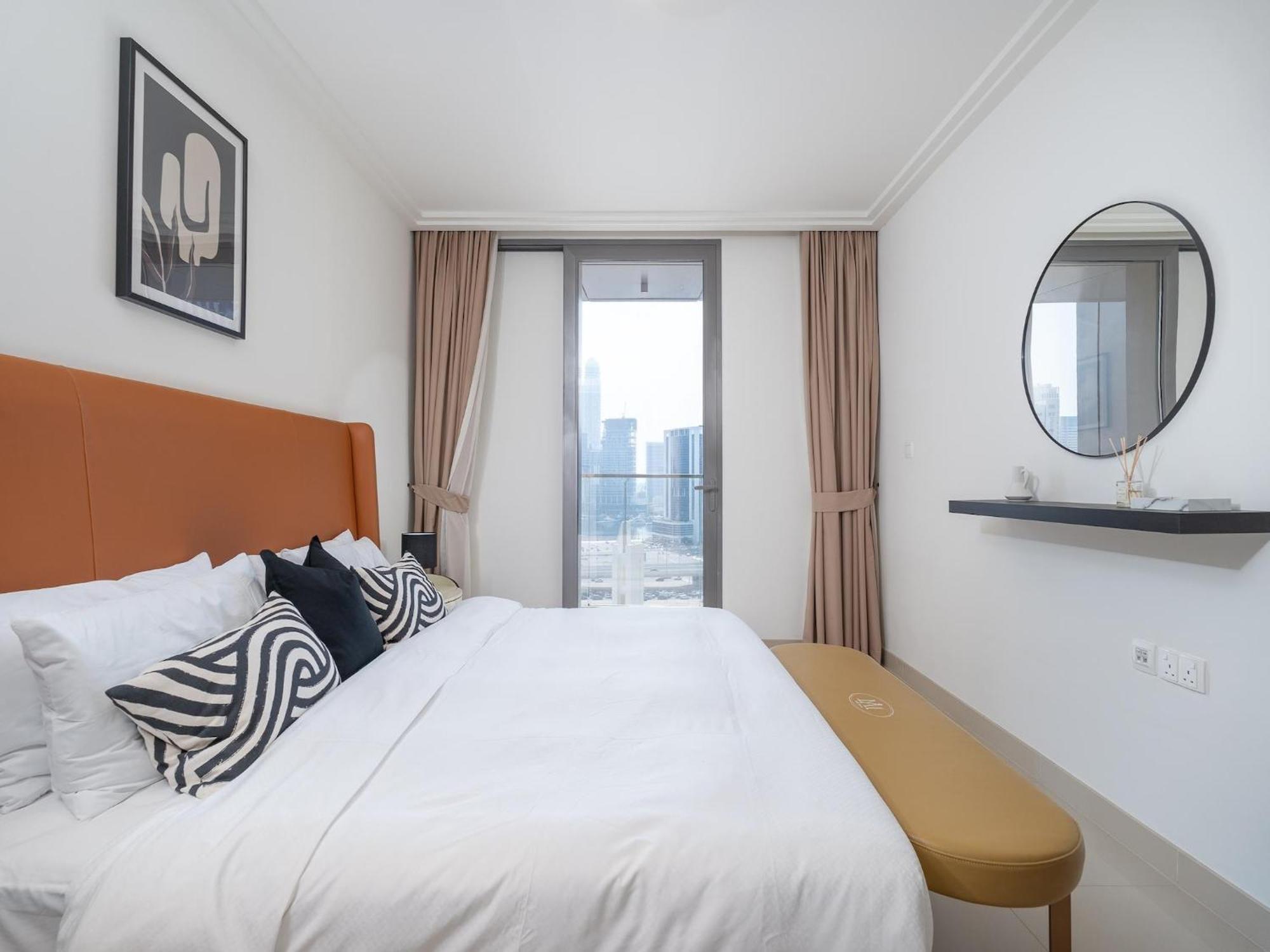 Luxurious Stylish Apartments Across Dubai Mall Burj Khalifa City Views Exterior foto