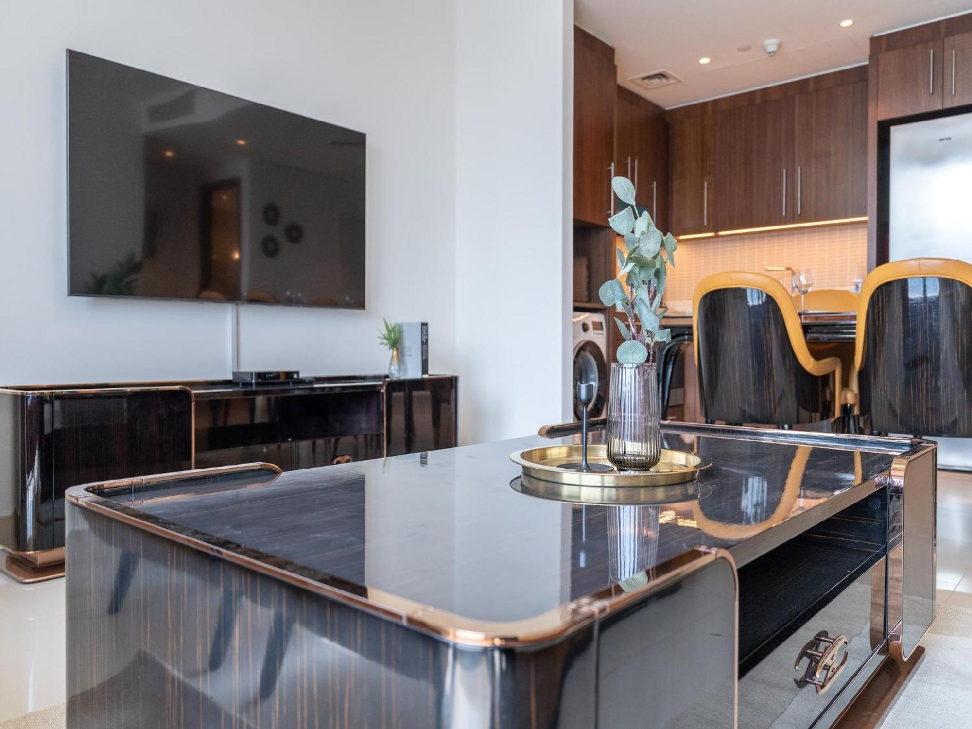Luxurious Stylish Apartments Across Dubai Mall Burj Khalifa City Views Exterior foto