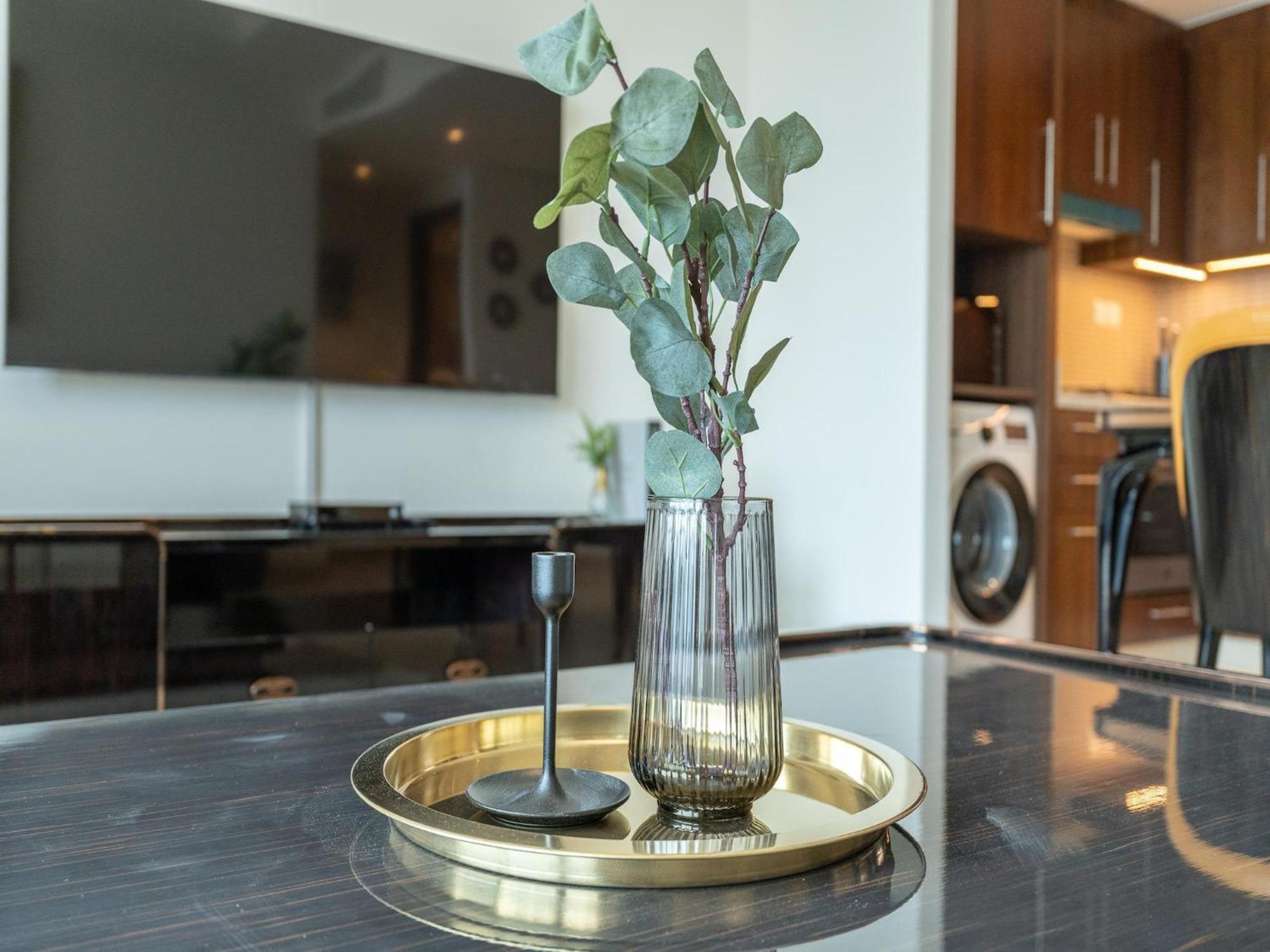 Luxurious Stylish Apartments Across Dubai Mall Burj Khalifa City Views Exterior foto