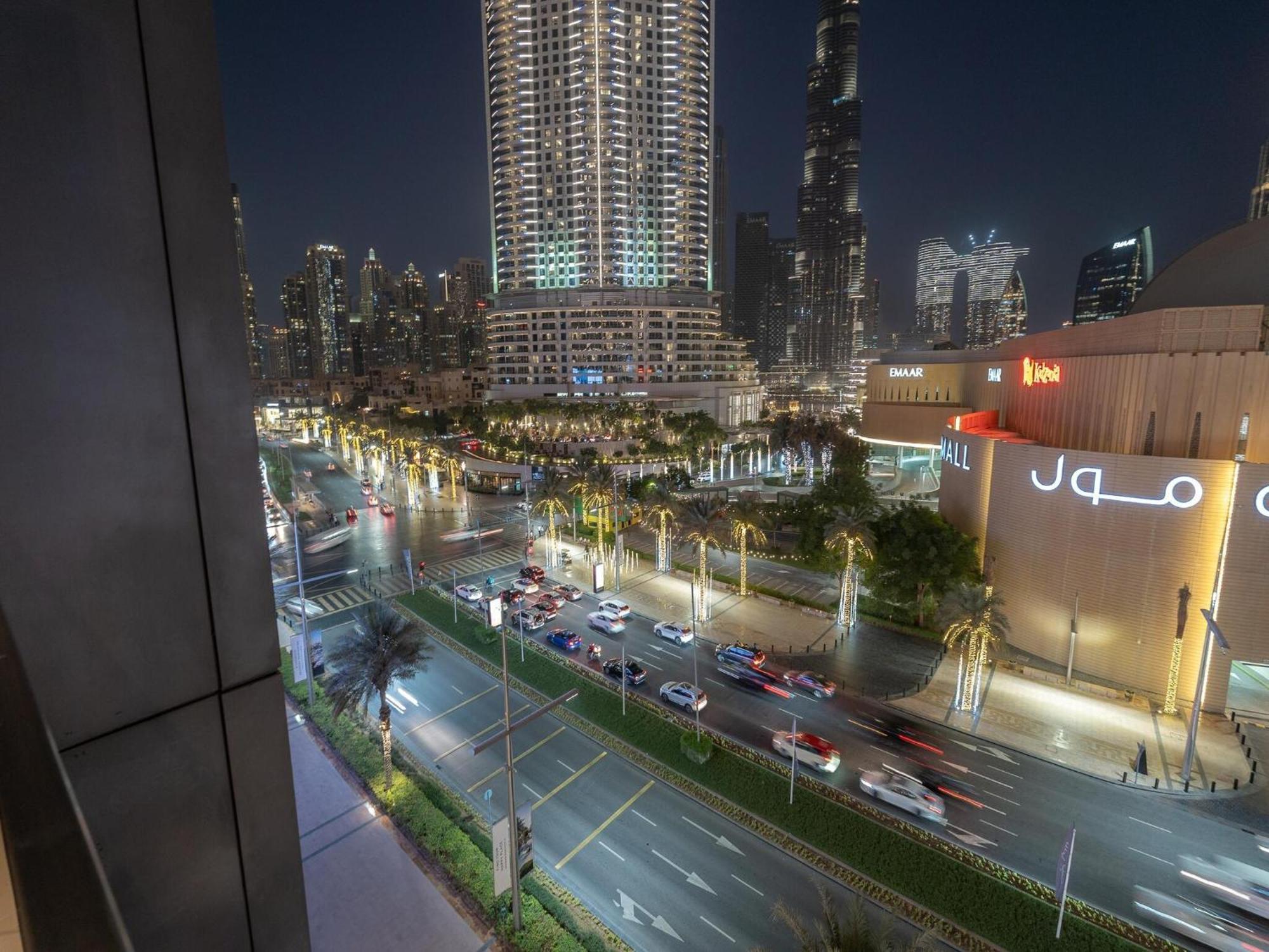 Luxurious Stylish Apartments Across Dubai Mall Burj Khalifa City Views Exterior foto